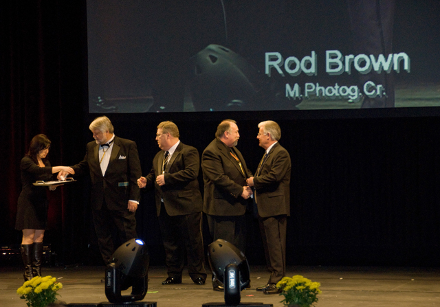 Rod - Receiving PPA "Photographer of the Year Award"