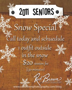 2011 Senior specials