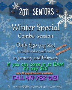 2011 Senior winter special