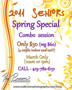 2011 Seniorspring special